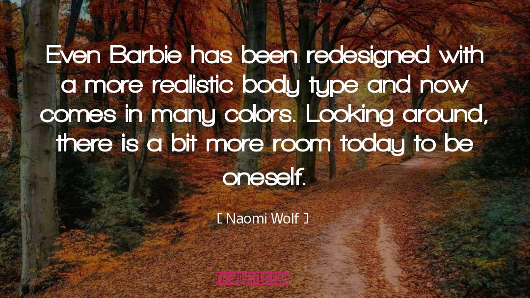 Barbie quotes by Naomi Wolf
