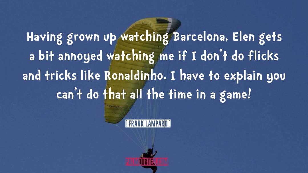 Barcelona quotes by Frank Lampard