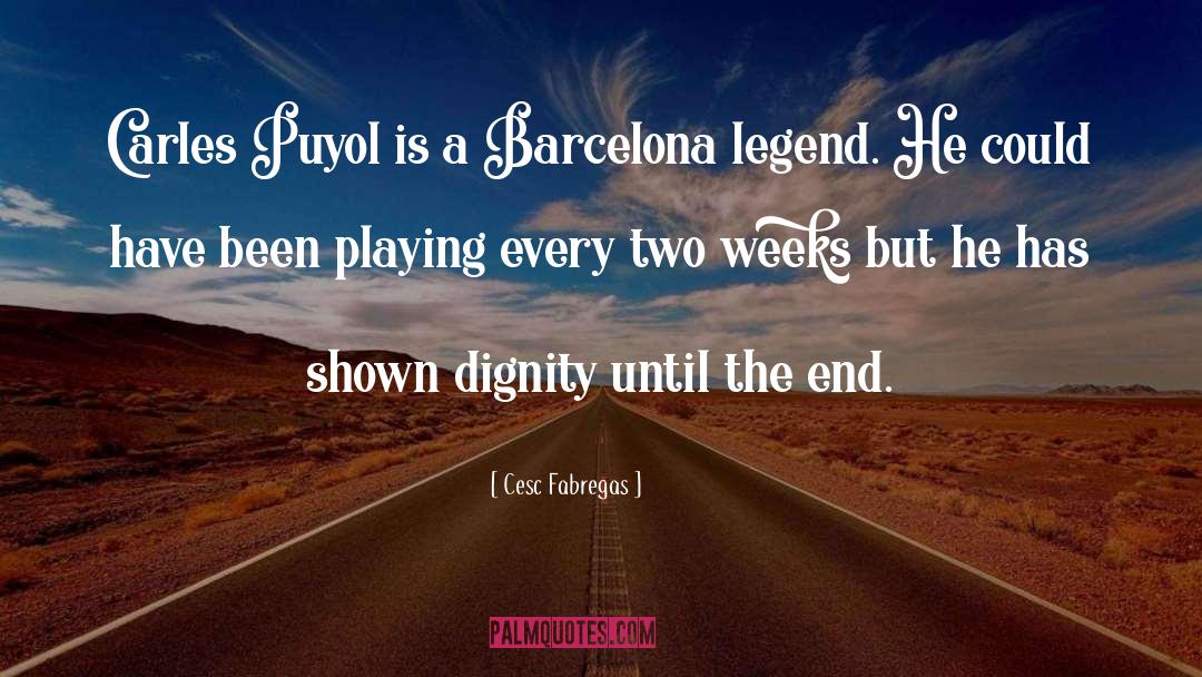 Barcelona quotes by Cesc Fabregas