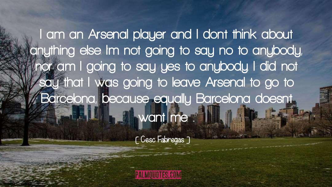 Barcelona quotes by Cesc Fabregas