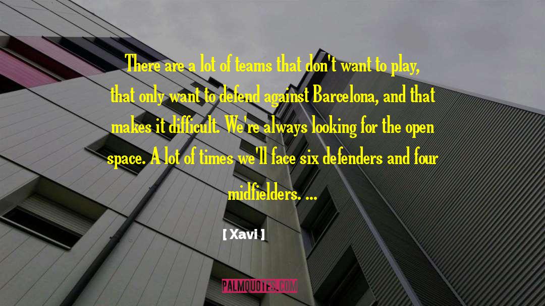 Barcelona quotes by Xavi