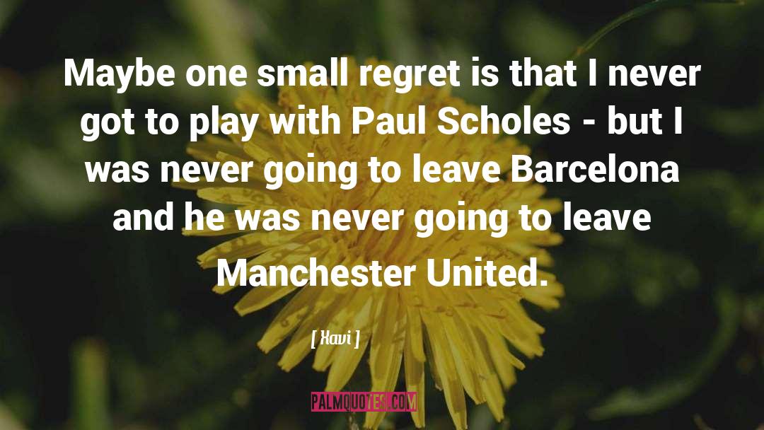 Barcelona quotes by Xavi