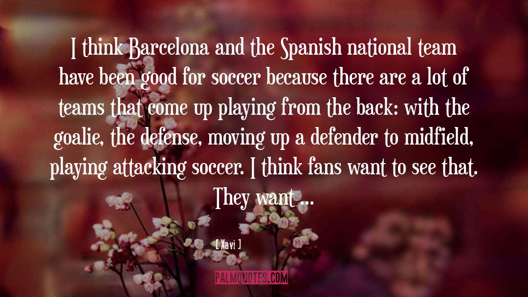 Barcelona quotes by Xavi