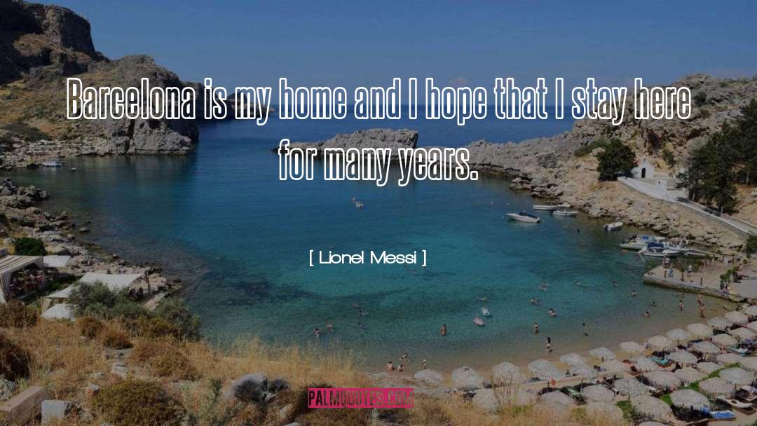 Barcelona quotes by Lionel Messi