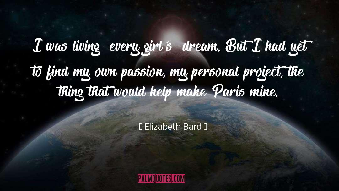 Bard quotes by Elizabeth Bard