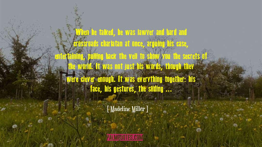 Bard quotes by Madeline Miller