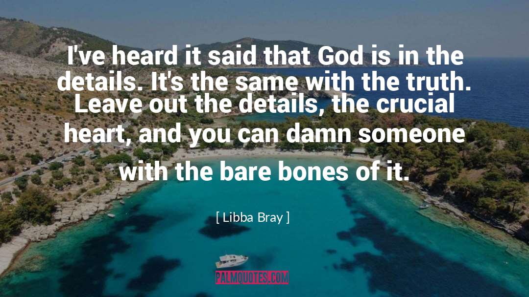 Bare Bones quotes by Libba Bray