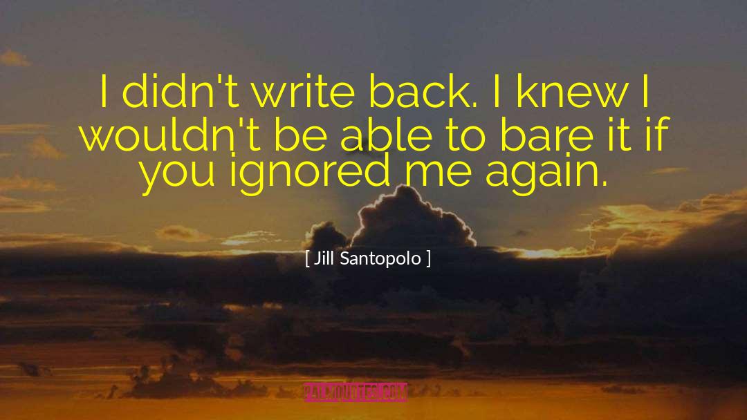 Bare It quotes by Jill Santopolo