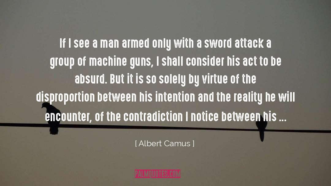 Bare quotes by Albert Camus
