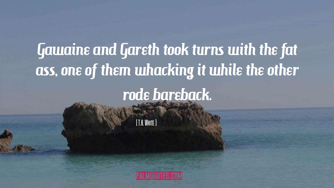 Bareback quotes by T.H. White