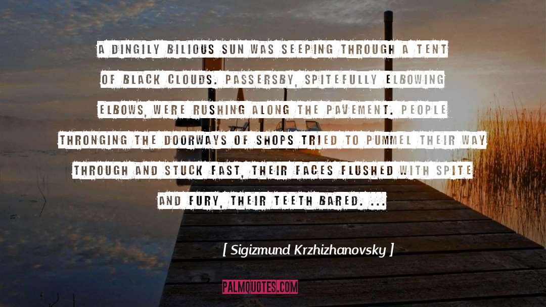 Bared quotes by Sigizmund Krzhizhanovsky