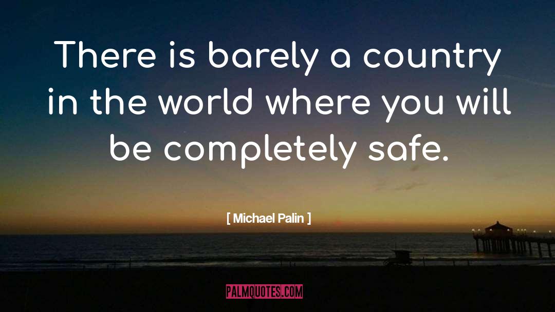 Barely quotes by Michael Palin