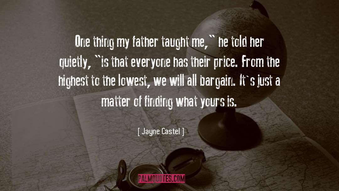 Bargain quotes by Jayne Castel