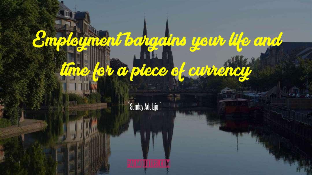 Bargain quotes by Sunday Adelaja