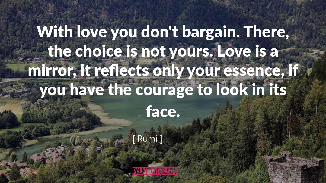 Bargain quotes by Rumi