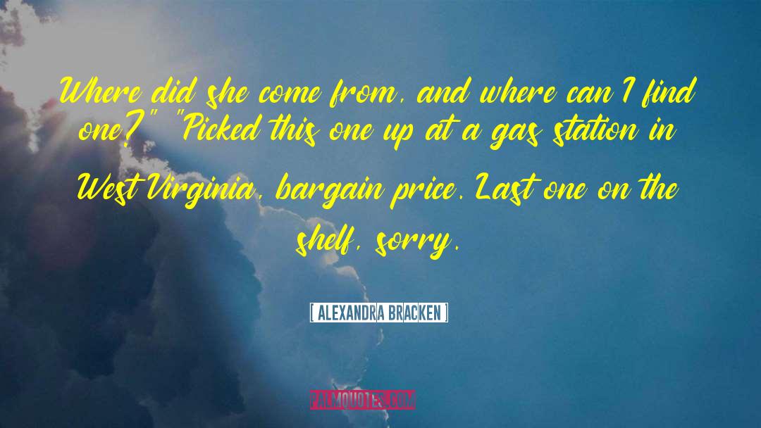 Bargain quotes by Alexandra Bracken