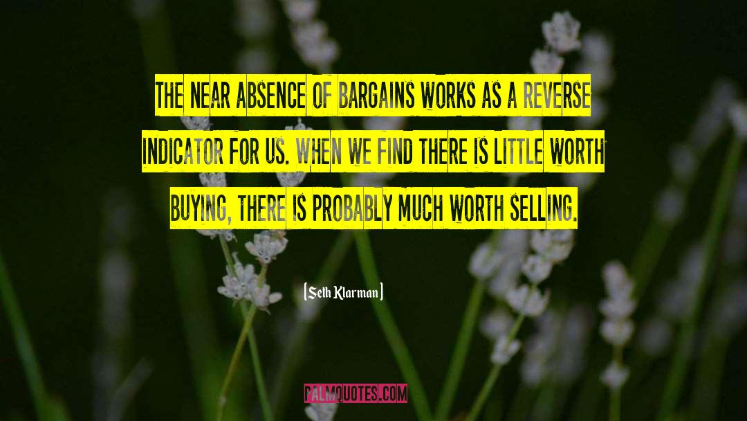 Bargains quotes by Seth Klarman
