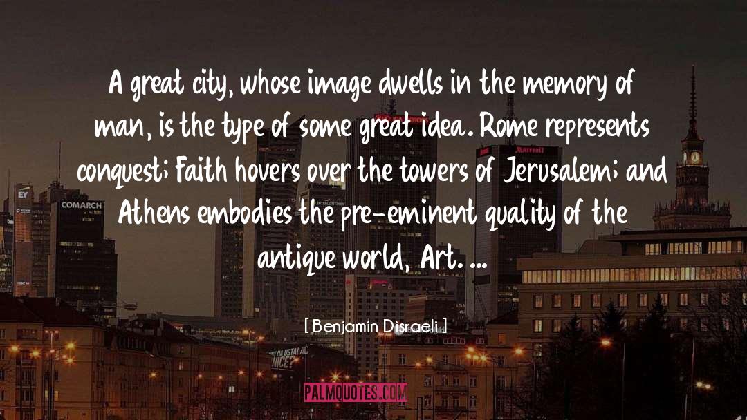 Barjac Antique quotes by Benjamin Disraeli