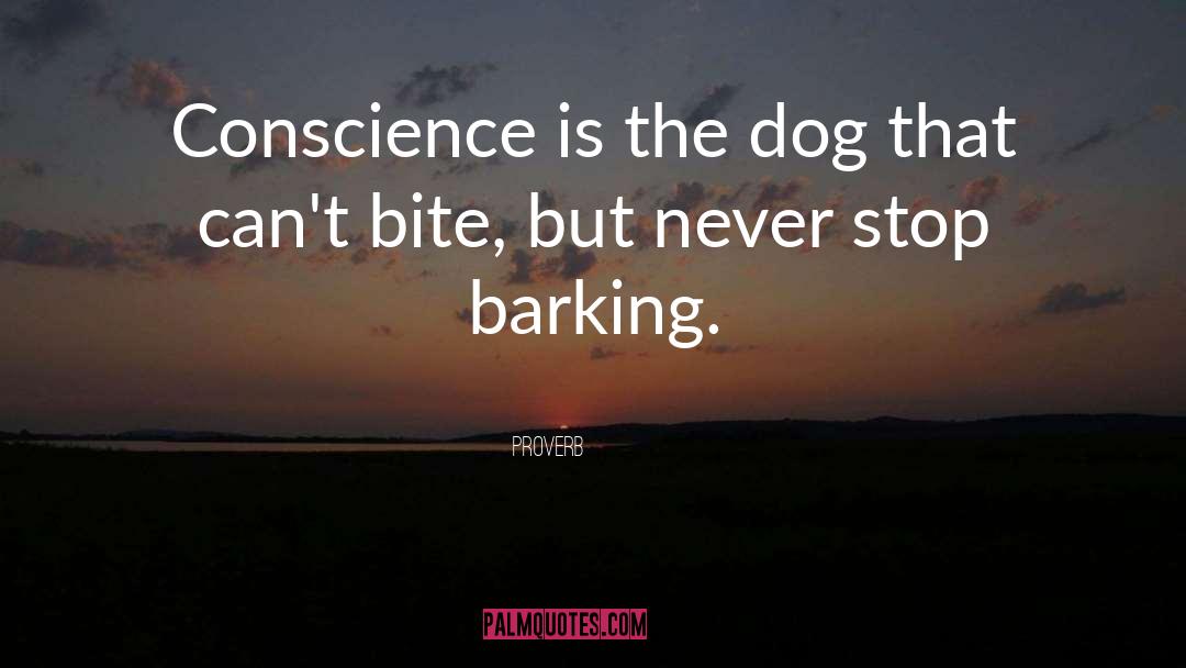 Barking quotes by Proverb