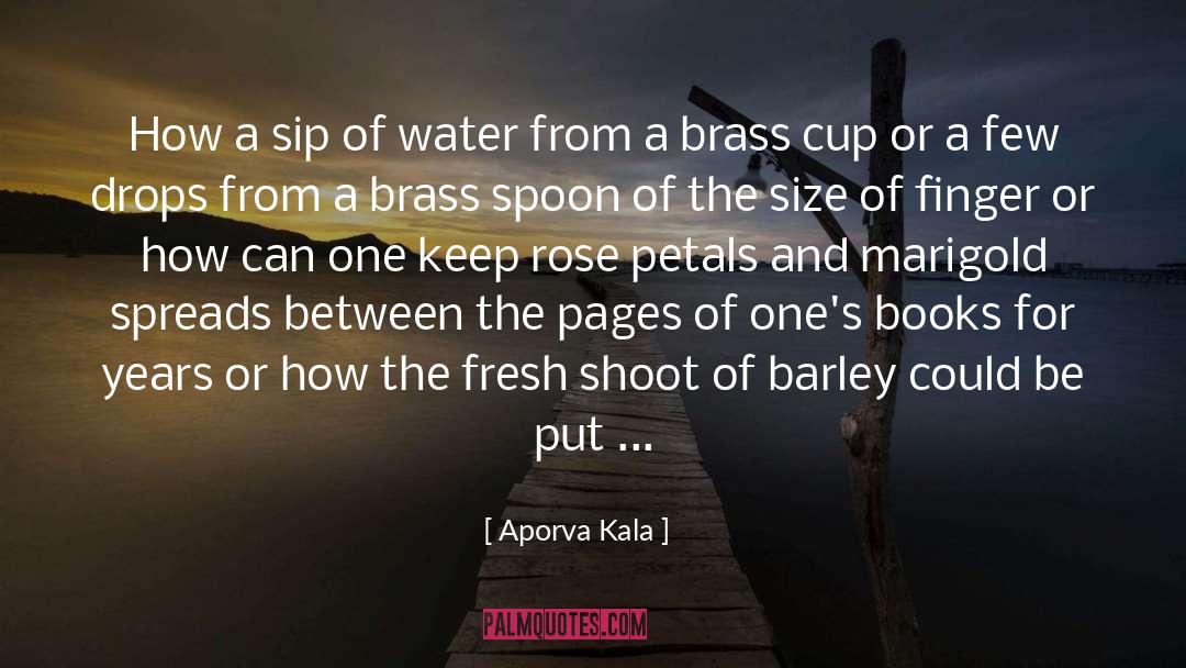 Barley quotes by Aporva Kala