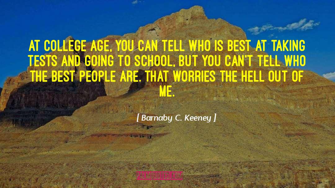 Barnaby Bagby quotes by Barnaby C. Keeney