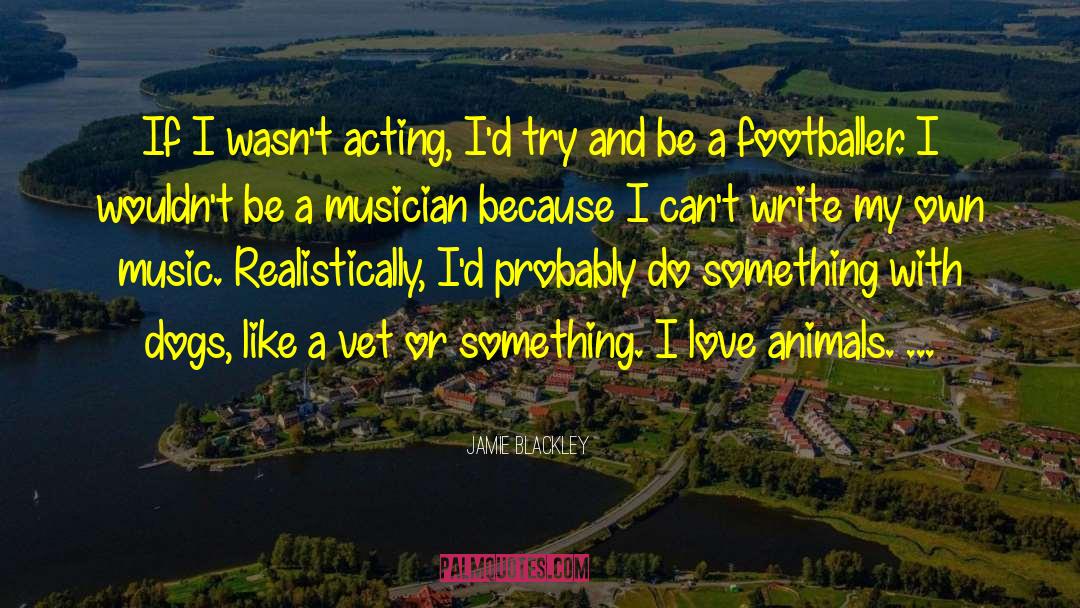 Barnbaum Musician quotes by Jamie Blackley