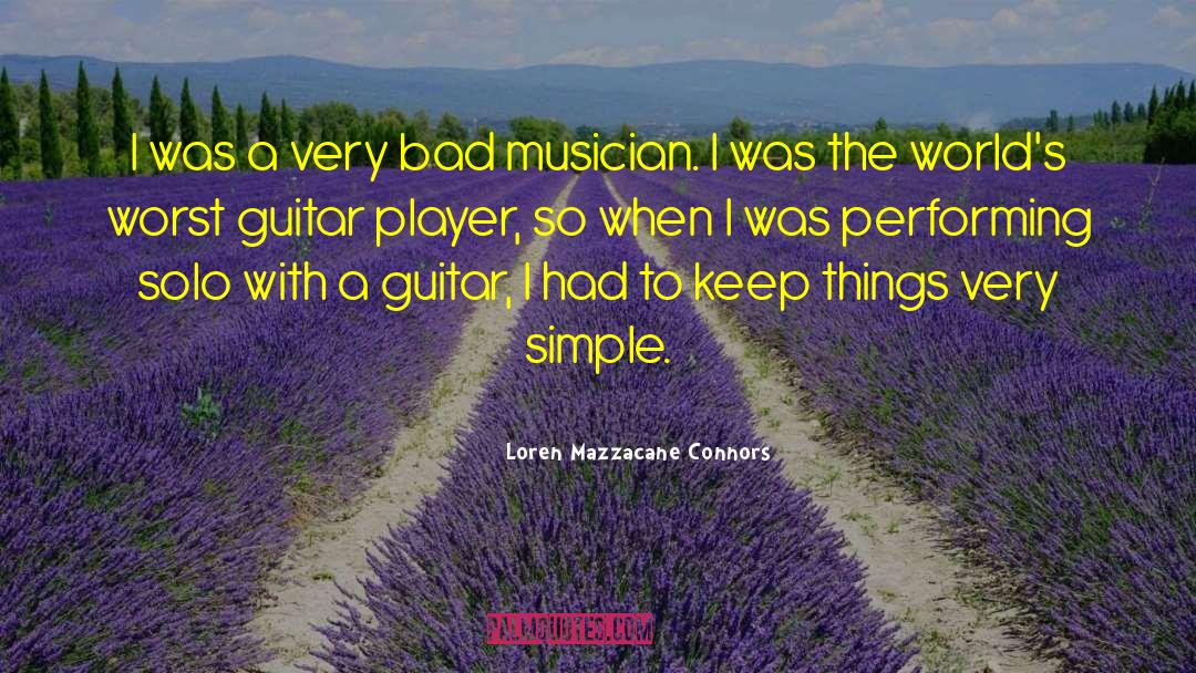 Barnbaum Musician quotes by Loren Mazzacane Connors