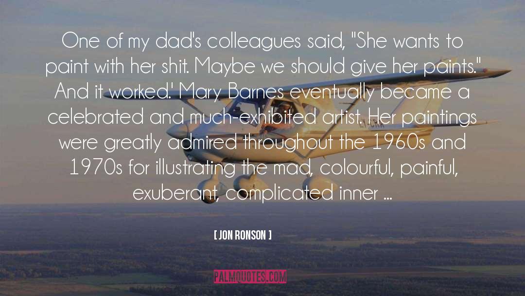 Barnes quotes by Jon Ronson