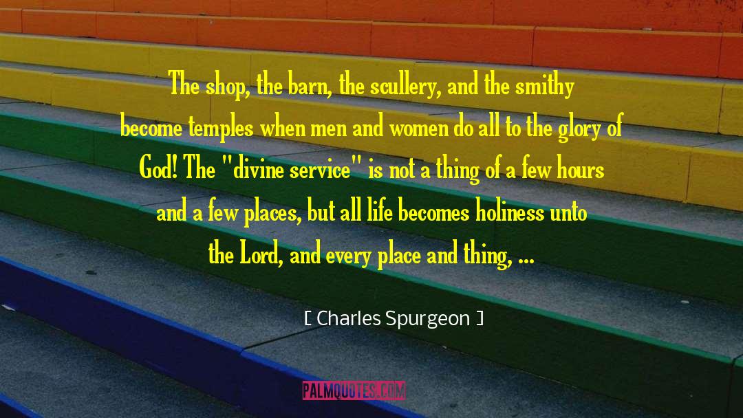 Barns quotes by Charles Spurgeon