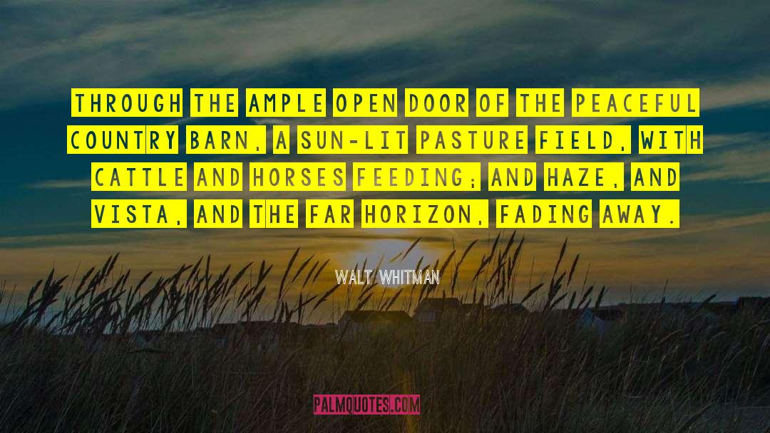 Barns quotes by Walt Whitman