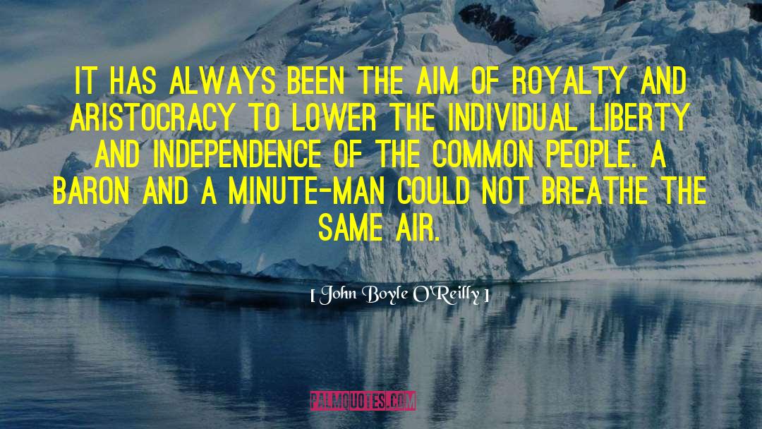 Baron Of Tieve quotes by John Boyle O'Reilly