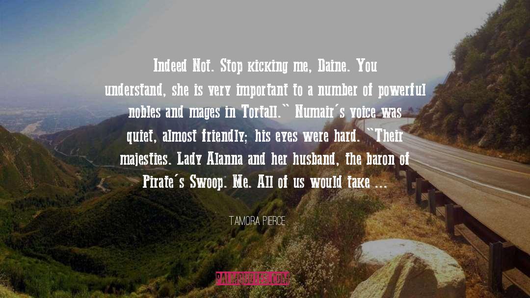 Baron Of Tieve quotes by Tamora Pierce