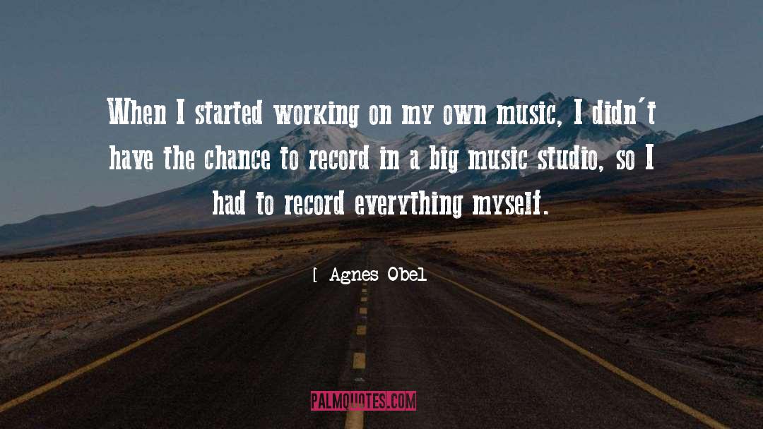 Baroque Music quotes by Agnes Obel