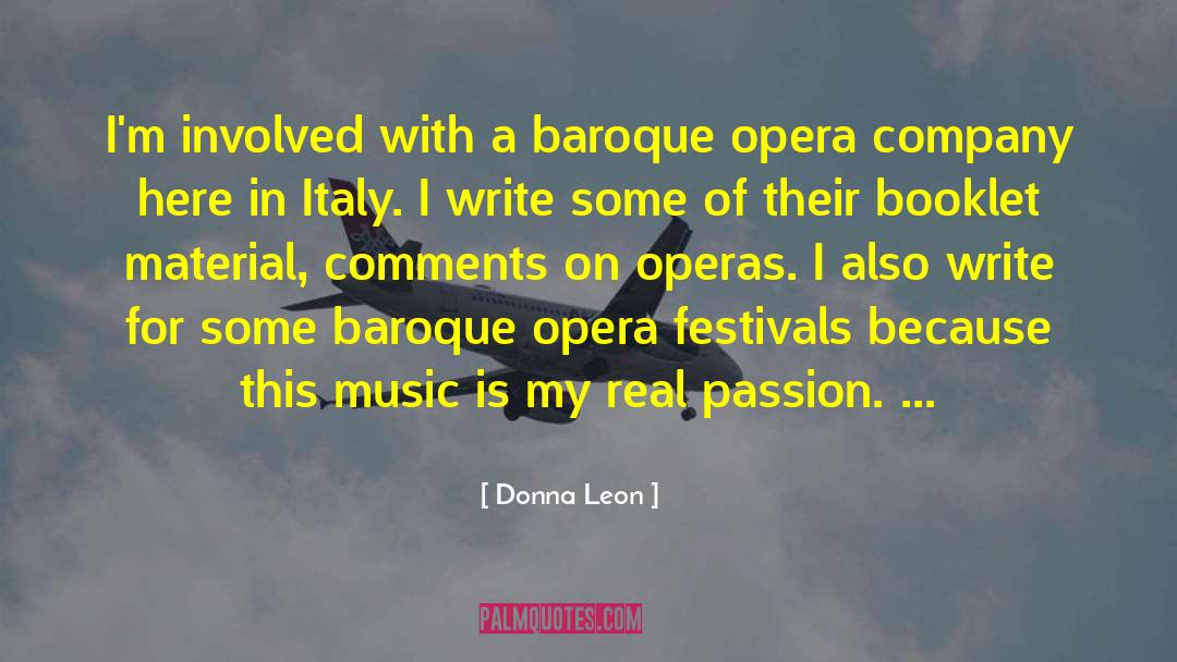 Baroque quotes by Donna Leon