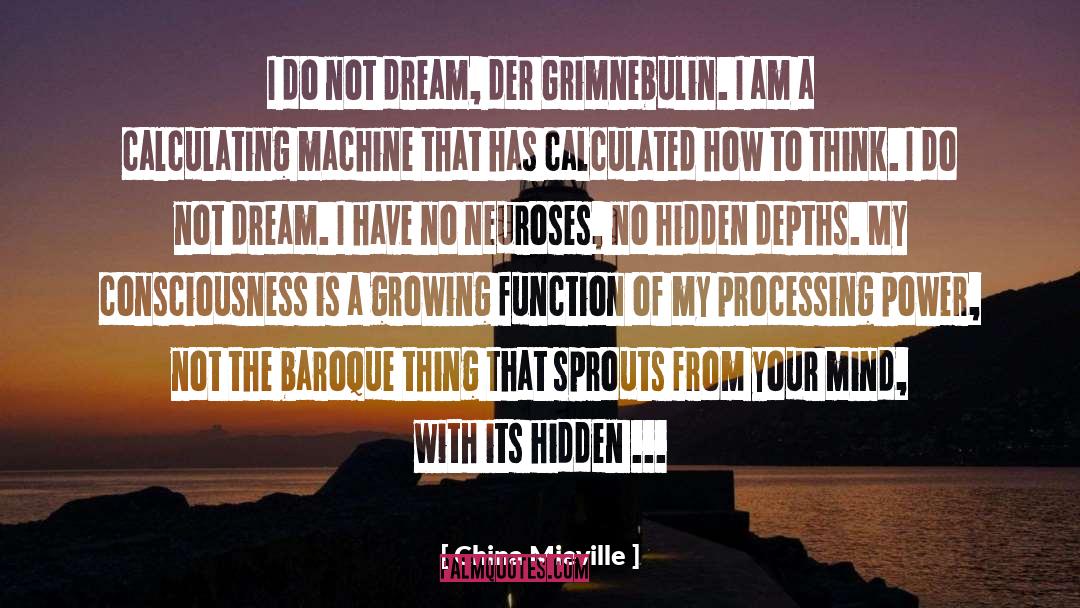 Baroque quotes by China Mieville