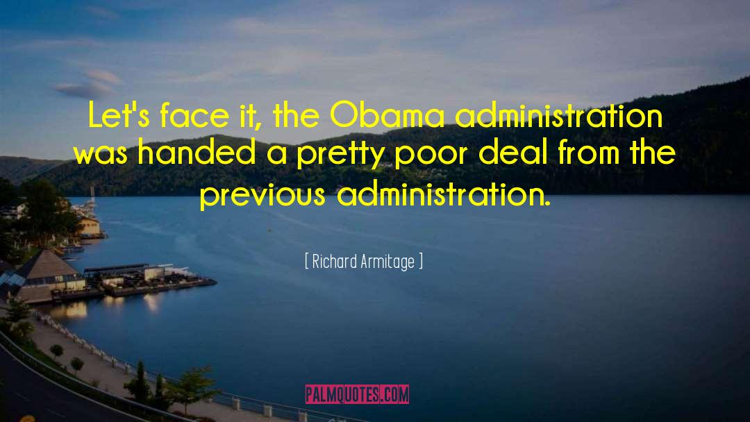 Barrack Obama quotes by Richard Armitage