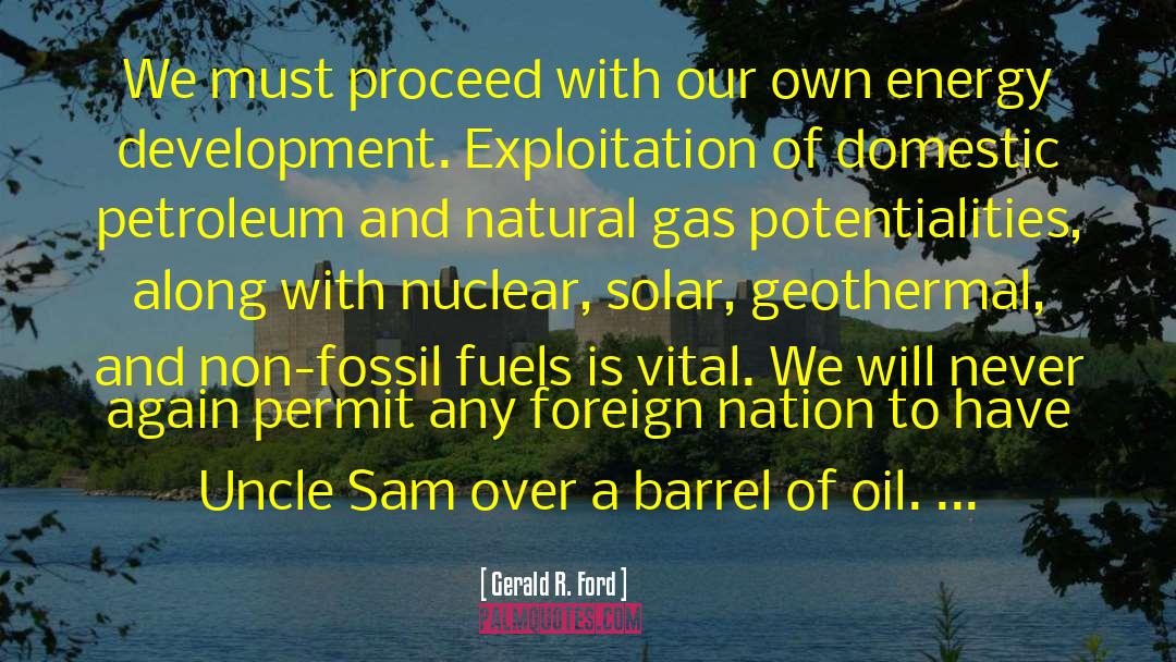 Barrel quotes by Gerald R. Ford