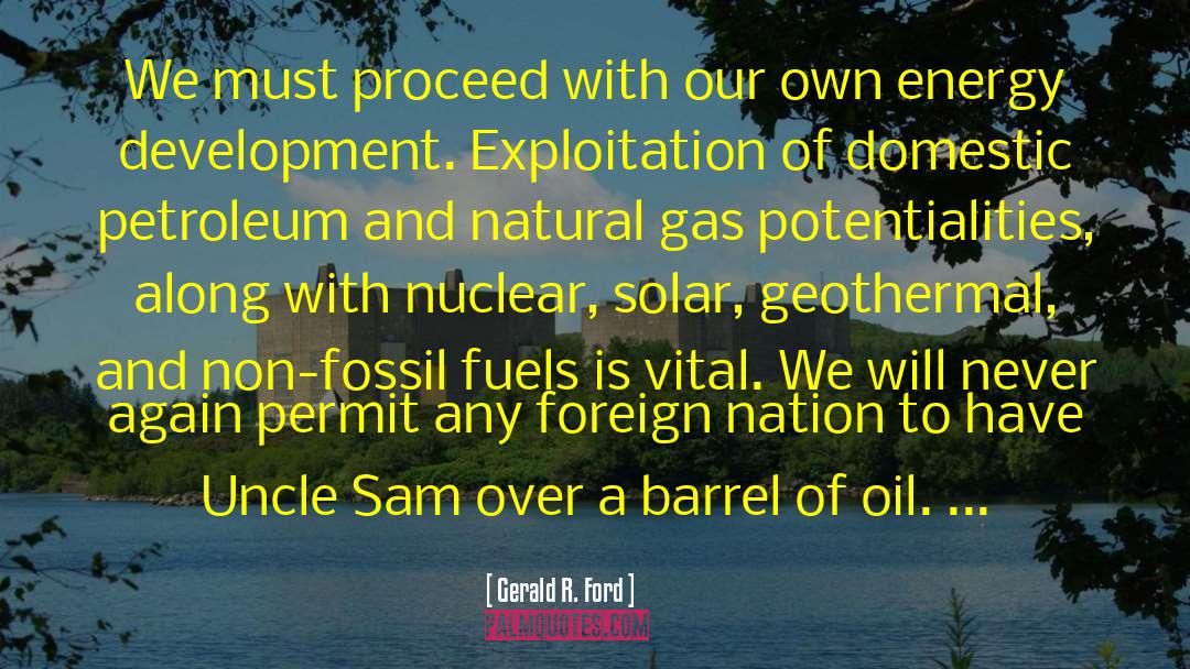 Barrels quotes by Gerald R. Ford