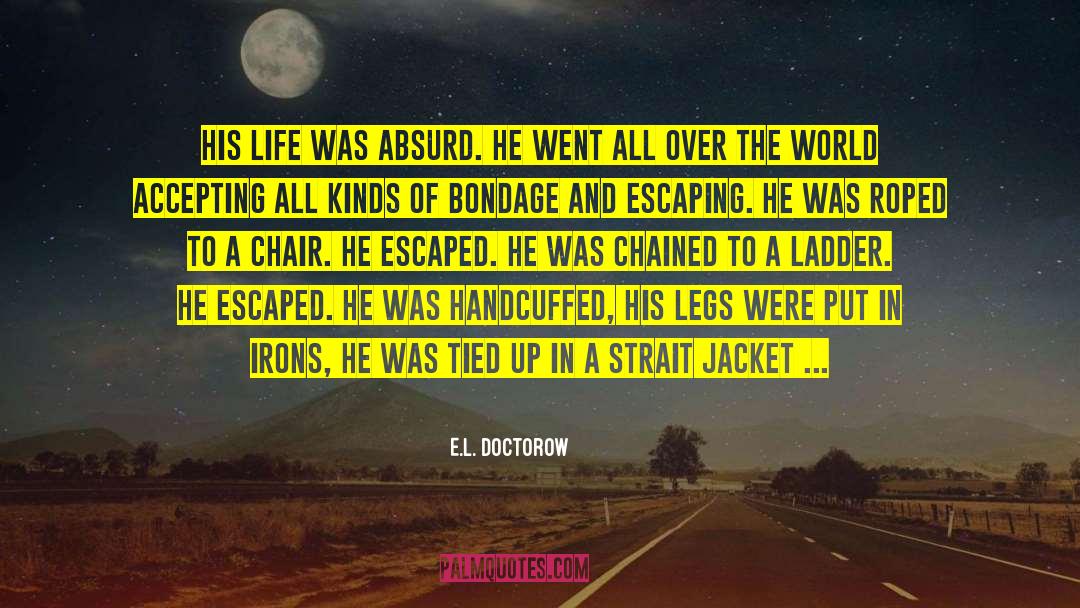 Barrels quotes by E.L. Doctorow