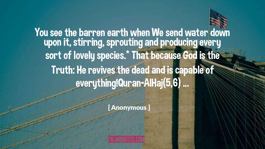 Barren quotes by Anonymous