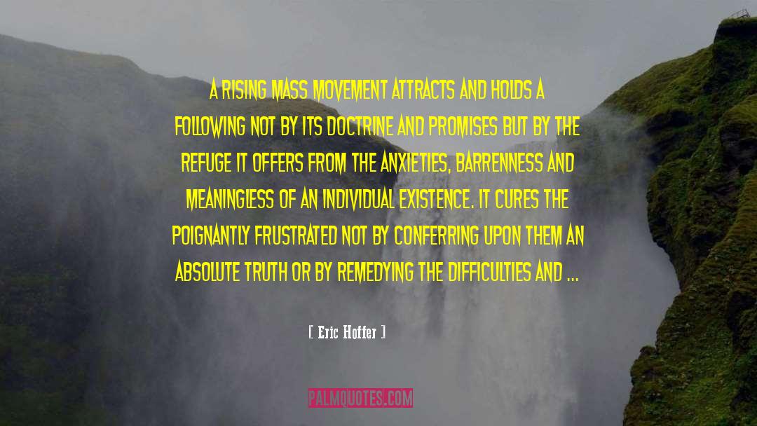 Barrenness quotes by Eric Hoffer