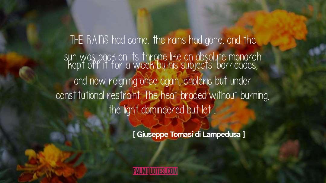 Barricades quotes by Giuseppe Tomasi Di Lampedusa