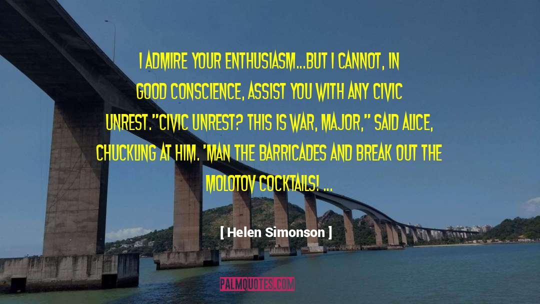 Barricades quotes by Helen Simonson