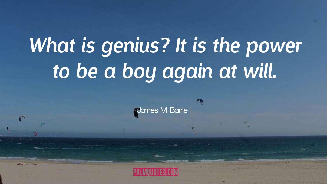 Barrie quotes by James M. Barrie