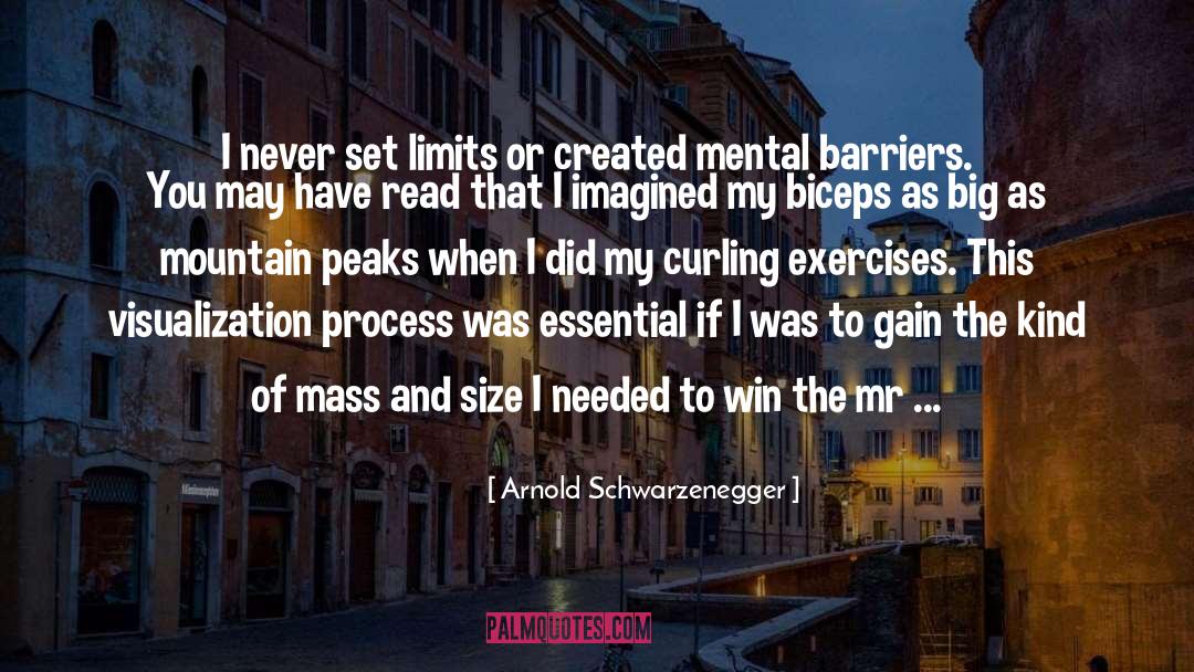 Barriers quotes by Arnold Schwarzenegger