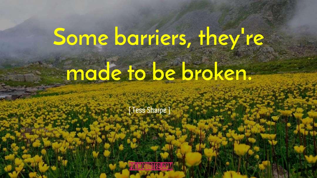 Barriers quotes by Tess Sharpe
