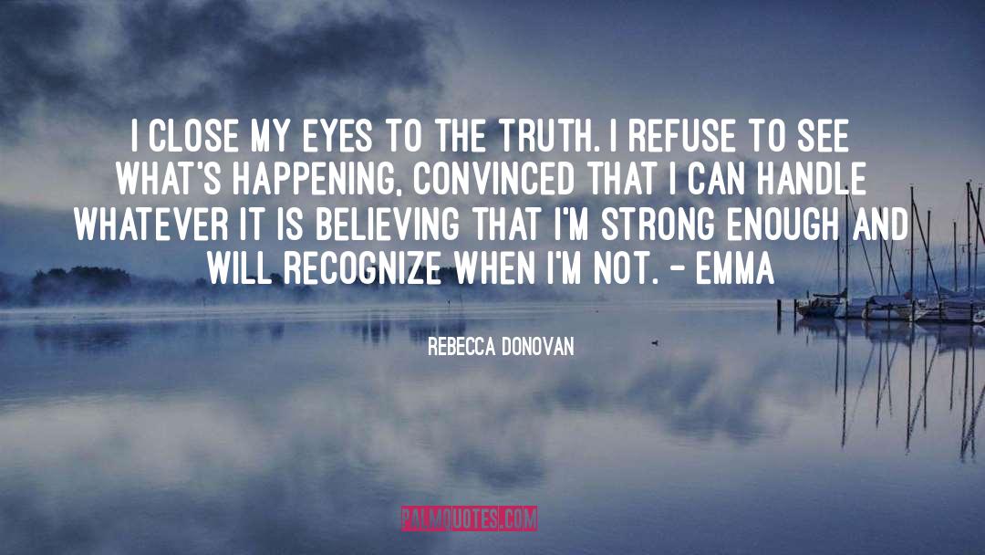 Barriers To Truth quotes by Rebecca Donovan
