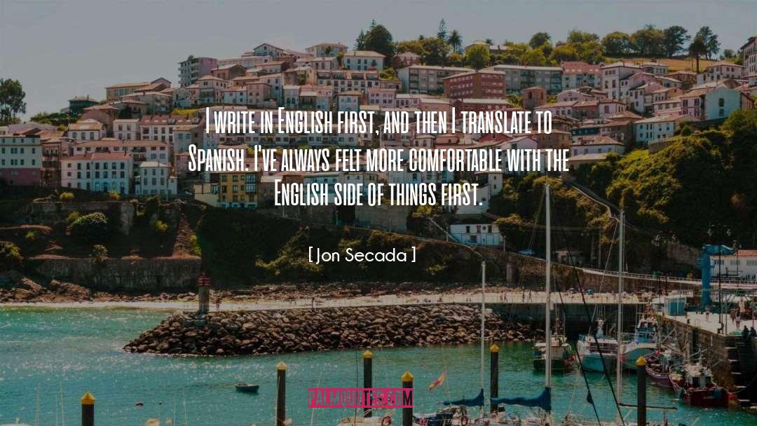 Barriguita Spanish quotes by Jon Secada