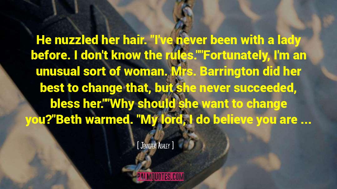 Barrington quotes by Jennifer Ashley