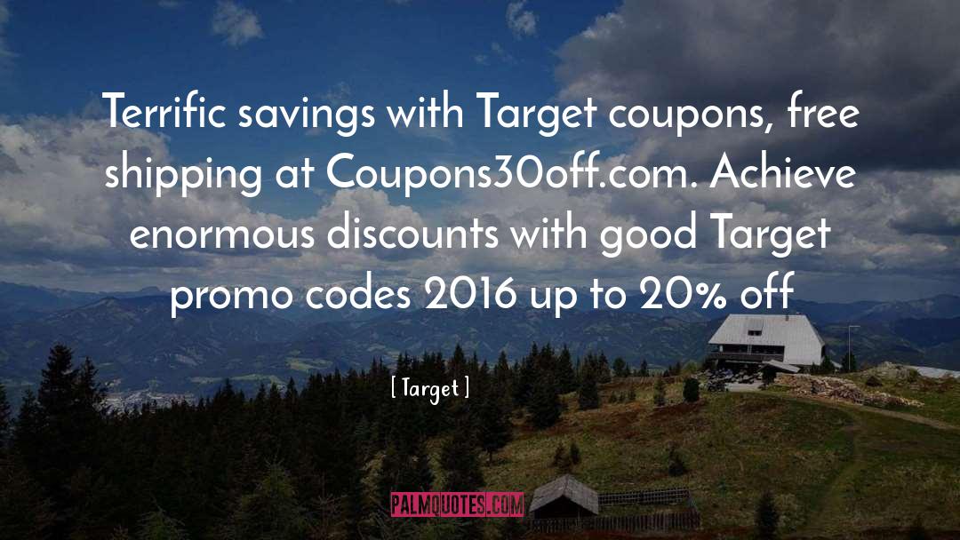 Barros Coupons quotes by Target